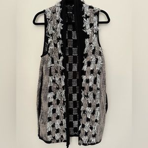 NWOT Long Boho Vest